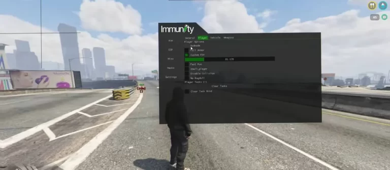 Free GTA 5 Immunity Mod Menu | GTAO, AltV and RageMP Hack (2024)