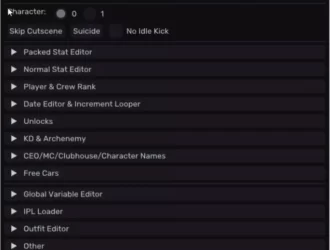 GTA 5 Packed Outfit & Stat Editor 1.67 Hack | Download 2024